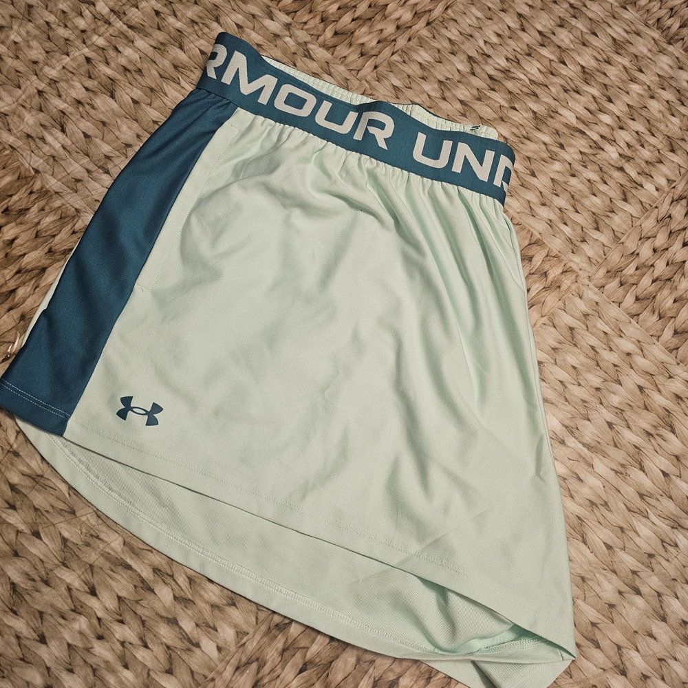 Under Armour Mint Green and Teal Skirt